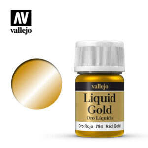 vallejo liquid red gold 35ml 70794