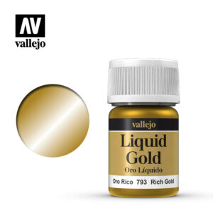 vallejo liquid rich gold 35ml 70793