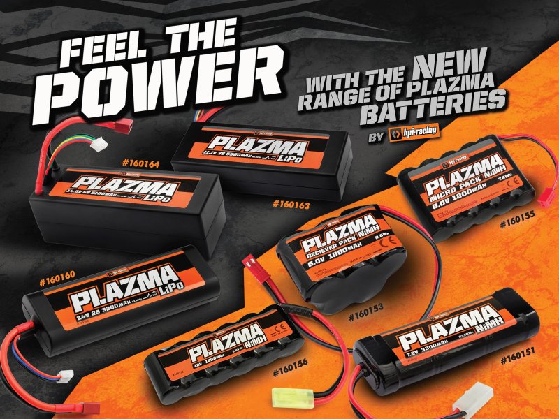 hpi plazma 7.4v 5300mah 40c 80c lipo battery pack