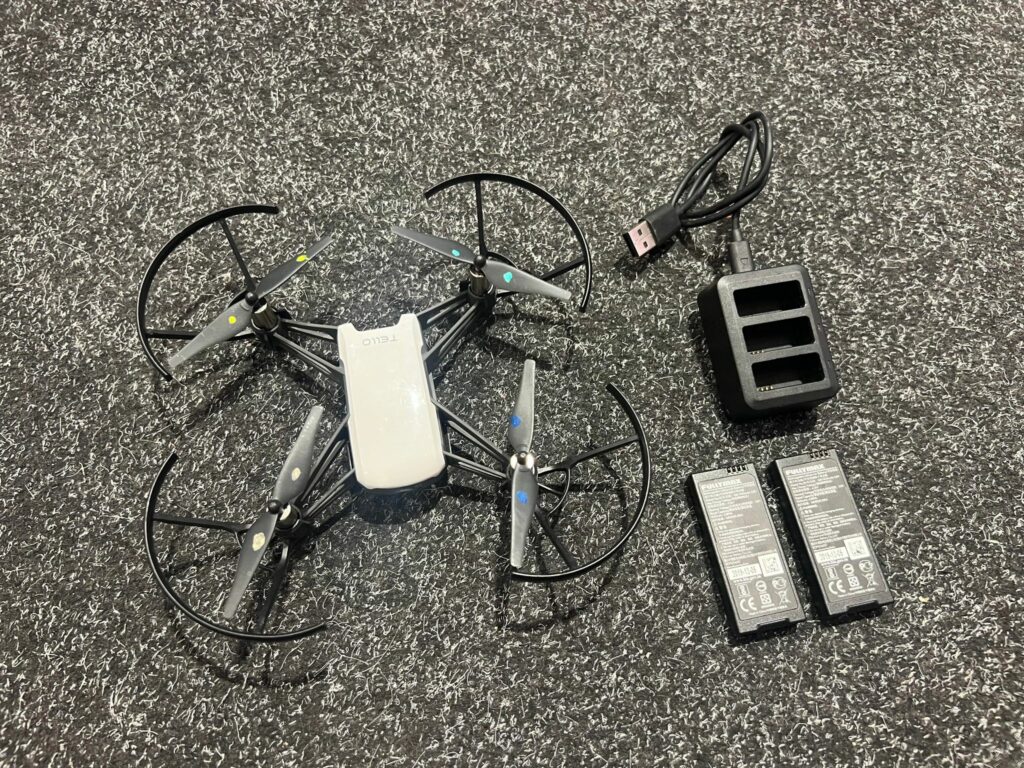 dji ryze tello drone met camera (accu's zijn zwak / opknapper)!