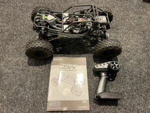 axial 1/10 rbx10 ryft 4wd brushless rock bouncer rtr black in een nette staat!