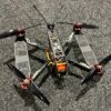 professionele fpv drone geleverd met 6s lipo batterij en onderdelen (in een zeer nette staat)!