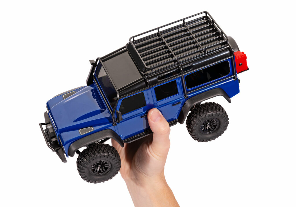 traxxas trx 4m 1/18 scale and trail crawler land rover 4wd electric truck – oranje