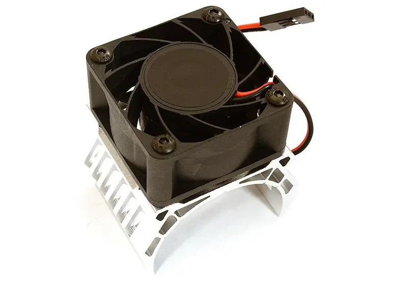 integy 42mm motor heatsink+40x40mm cooling fan 17k rpm for 1/8 summit & e revo