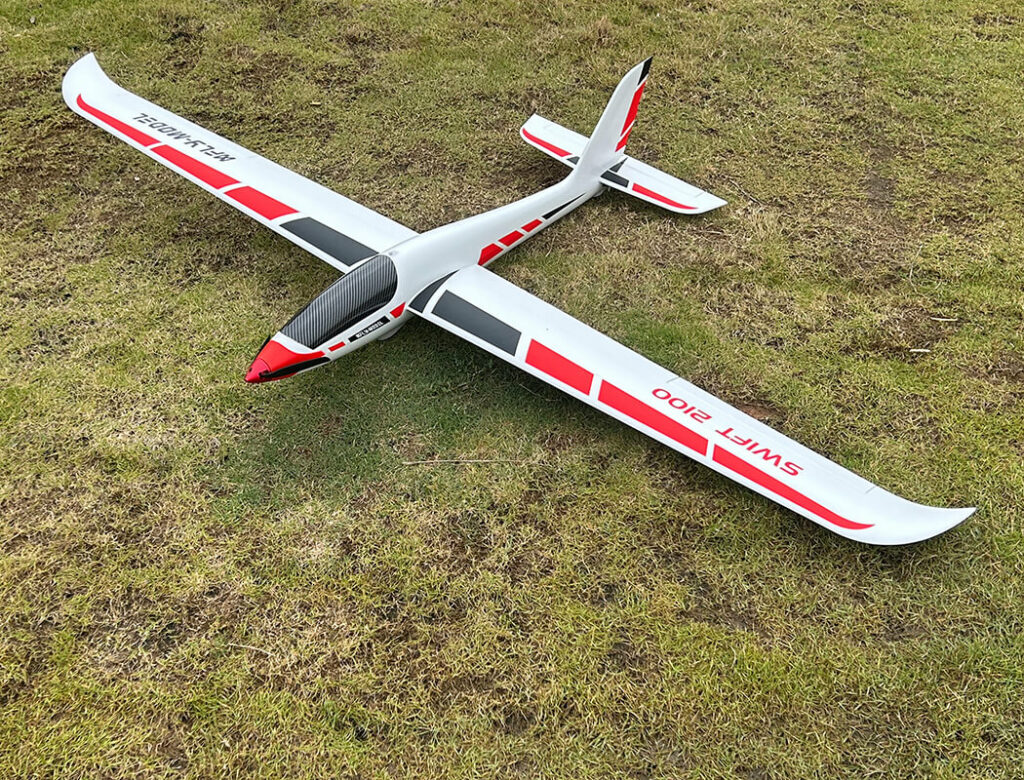 xfly swift 2100 glider artf