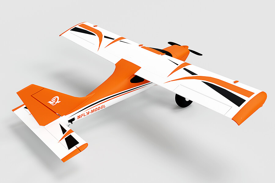 xfly glastar v2 bush/trainer 1233mm wingspan w/o tx/rx/batt