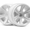 hpi 6 shot mt wheel (white/2pcs) 115325