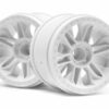 hpi 6 shot st wheel (white/2pcs) 116738