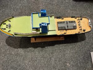 rc sleepboot (100cm+) leuk als hobby project!