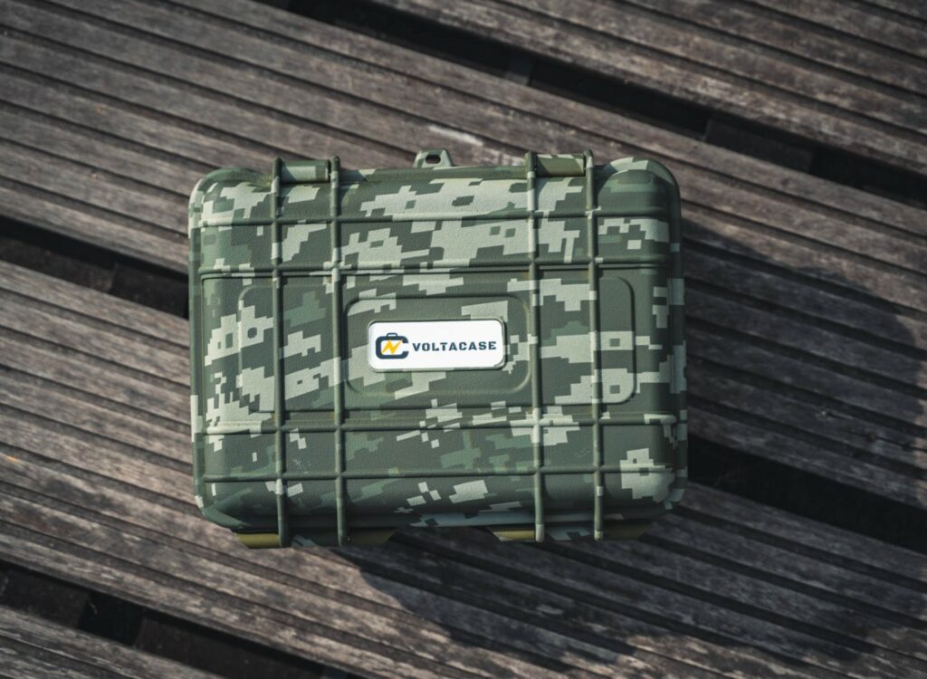 Voltacase Outdoorcase 210Ah LiFePO4 Camouflage (12 volt)