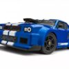 maverick quantum rx flux 1/8 4wd 4s brushless muscle car rtr blauw