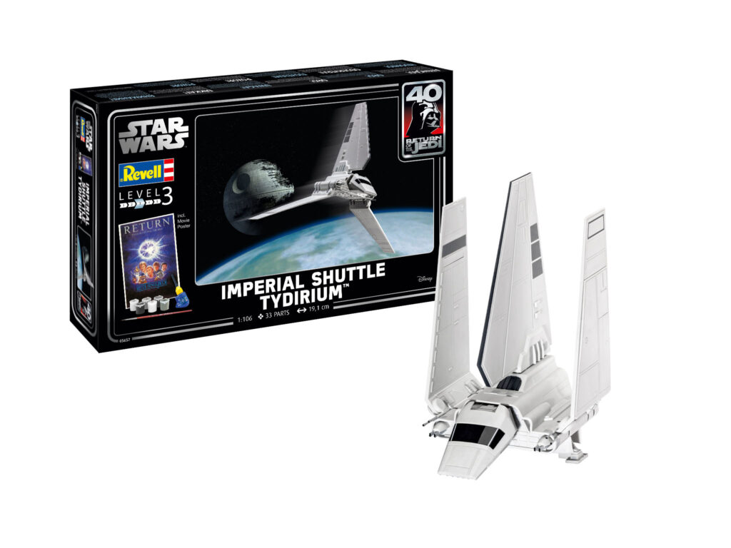 revell geschenkset imperial shuttle tydirium 1:106 bouwpakket