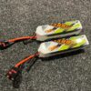 2x cnhl racing series 9500mah 14.8v 4s 90c lipo batterijen met qs8 stekkers in een goede staat!