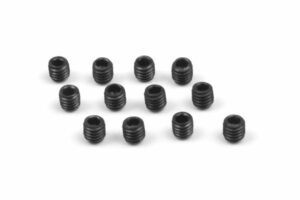 blackzon set screws m3x3mm (12pcs) 540152