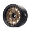 boom racing probuild™ 1.9" mag 10 adjustable offset aluminum beadlock wheels (2) matte black/bronze brpb006mbkbz