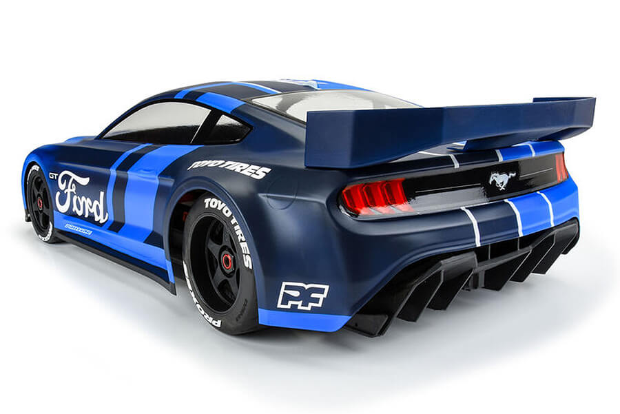 protoform 2021 ford mustang gt clear body voor arrma 1/7 felony