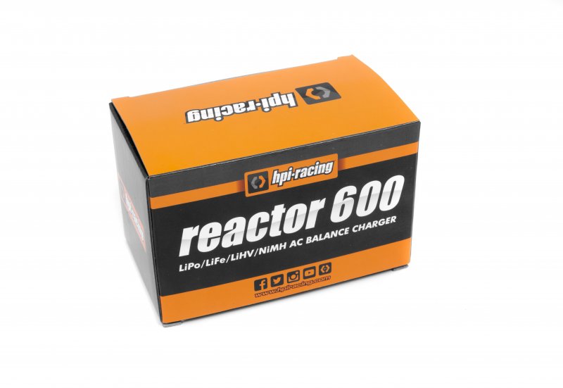 hpi reactor 600 lipo / life / lihv / nimh lader