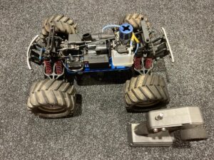 traxxas t maxx 4wd nitro monster truck (donor / leuk als hobby project)!