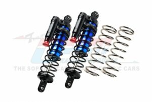gpm traxxas xrt 1/5 8s aluminium 6061 t6 front/rear l shap piggy back (built in piston spring) adjustable spring dampers