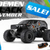 arrma gorgon 4x2 mega 550 truck ready to assemble kit compleet met accu en lader