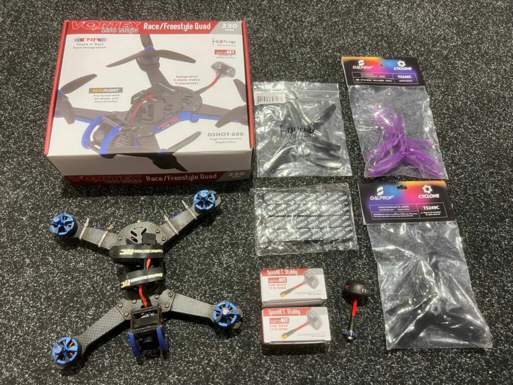 immersion rc vortex 230 mojo fpv drone!