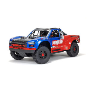 arrma 1/8 mojave 4x4 4s blx desert truck rtr blauw