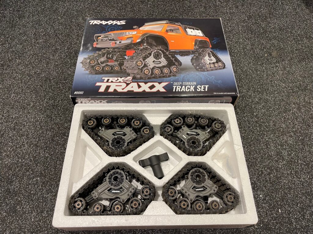 traxxas trx 4 (4) (complete set, front & rear) – trx8880 (gebruikt)
