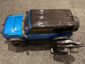 traxxas trx 4 2021 ford bronco crawler rtr blue in nieuwstaat!