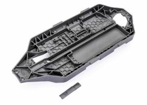 traxxas chassis/ adapter, center driveshaft cover trx10122