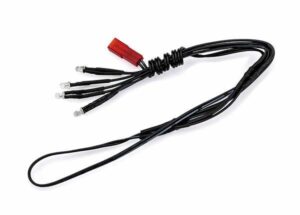 traxxas led light harness, front (fits #10151 bumper)Â (requires #2263 y harness) trx10156