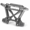 traxxas shock tower, front, extreme heavy duty, gray (for use with #9080 upgrade kit) trx9038 gray