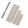traxxas suspension pin set, extreme heavy duty, complete (front and rear) (hardened steel) (3x52mm (4), 3x32mm (2), 3x40mm (2))/ m2.5x0.45mm nl (4) (for use with #9080 upgrade kit) trx9042x