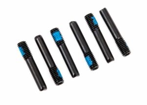 traxxas screw pins, 3x16mm, extreme heavy duty (6) (for use with #9080 upgrade kit) trx9043