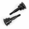 traxxas stub axle, front, 6mm, extreme heavy duty (for use with #9051r steel cv driveshafts) trx9054