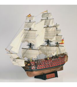 artesania latina santísima trinidad 1805 houten scheepsmodel 1:84