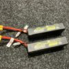 2x gens ace bashing series 8000mah 11.1v 100c 3s1p lipo batterij ec5 stekker (gebruikt maar in orde)!