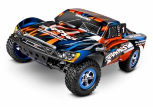 traxxas slash: 1/10 scale 2wd short course race truck tq 2.4ghz – orange