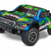 traxxas slash 4×4 ultimate brushless shourt course truck rtr tsm 2.4ghz (clipless body versie 2023) groen