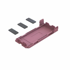 arrma battery door set, pink ara320785