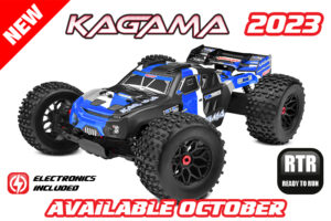 team corally kagama 6s xp brushless power rtr blauw (zonder accu en lader)