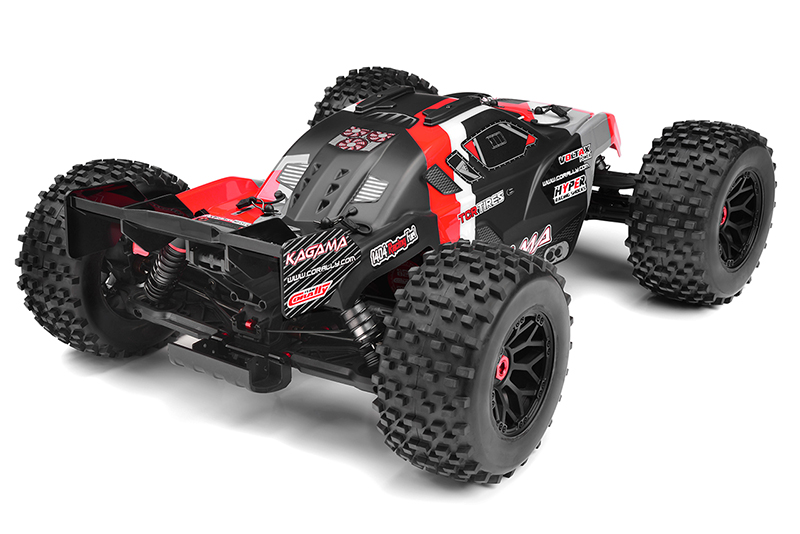 team corally kagama 6s xp brushless power rtr rood (zonder accu en lader)