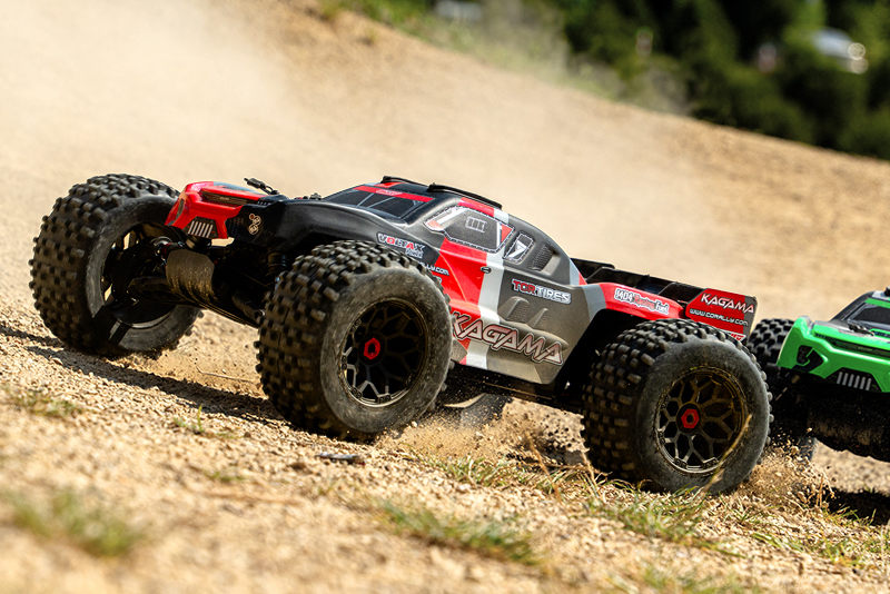 team corally kagama 6s xp brushless power rtr rood (zonder accu en lader)