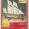 amati french lugger 1776 houten scheepsmodel 1:75