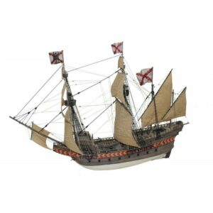 disar model santiago de compostela galleon houten scheepsmodel 1/75