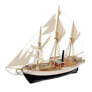 turkmodel fram houten scheepsmodel 1/50 (rc ombouw mogelijk)