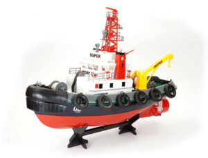 heng long tug work boat 5 kanaals 2.4 ghz compleet met waterkanon