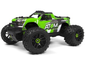 maverick atom 1/18 4wd electric monster truck – groen