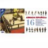 artesania latina new set of 16 metal figurines with accessories for spanish navy ships
