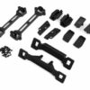 traxxas body conversion kit, slash 2wd (includes front & rear body mounts, latches, hardware) (for clipless mounting) trx6929