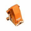 traxxas housing, differential (front/rear), 6061 t6 aluminum (orange anodized) trx7780 orng